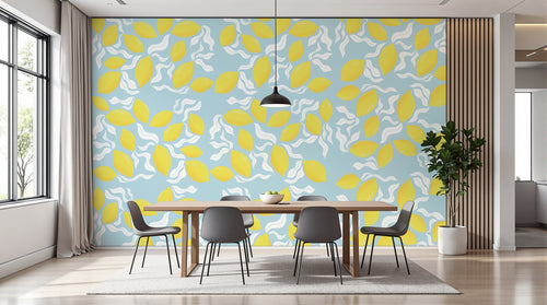 Design A0321 — Papier peint Fruits Agrumes - Collection 1 — Novomur