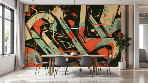Design A0429 — Papier peint Graffiti Street Art — Novomur