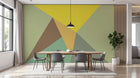 Design SL0832 — Papier peint Géométrique Triangles et Losanges - Collection 7 — Novomur