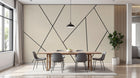 Design ZX0686 — Papier peint Géométrique Triangles et Losanges - Collection 6 — Novomur