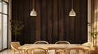 Design A0257 — Papier peint Bois Rustique Brun - Collection 1 — Novomur