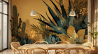 Design A0685 — Papier peint Paysage Désert et Cactus — Novomur