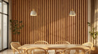 Design D0148 — Papier peint Bois Rustique Brun - Collection 1 — Novomur