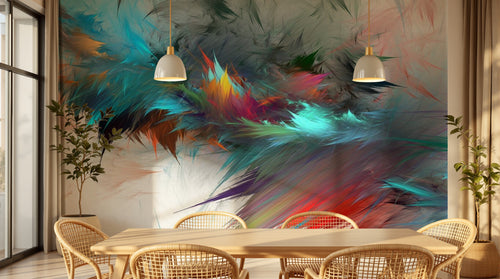 Design SK0754 — Papier peint Plumes — Novomur