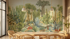 Design SL0708 — Papier peint Cactus agaves desert botanique aquarelle — Novomur