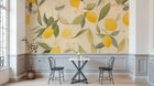Papier peint Fruits Agrumes Beige - Sur mesure - Design A0094
