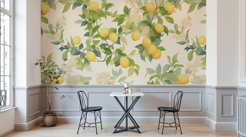 Design A0178 — Papier peint Fruits Agrumes - Collection 1 — Novomur