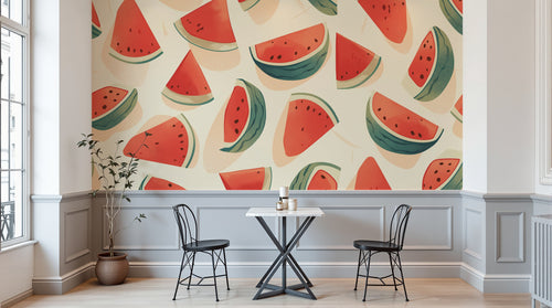 Design A0459 — Papier peint Fruits Agrumes - Collection 2 — Novomur