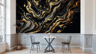 Design A0501 — Papier peint Marbre Noir et Or Luxe - Collection 2 — Novomur