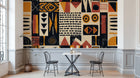 Design A0707 — Papier peint Ethnique Tribal Africain — Novomur