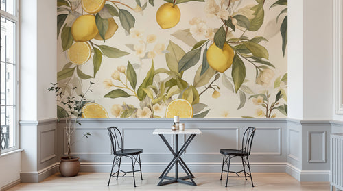 Design A0745 — Papier peint Fruits Agrumes - Collection 1 — Novomur