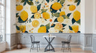 Papier peint Fruits Agrumes Beige - Sur mesure - Design A0874
