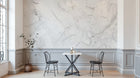Design AS0546 — Papier peint Marbre Blanc Classique - Collection 1 — Novomur