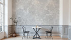 Design C0559 — Papier peint Marbre Blanc Classique - Collection 1 — Novomur