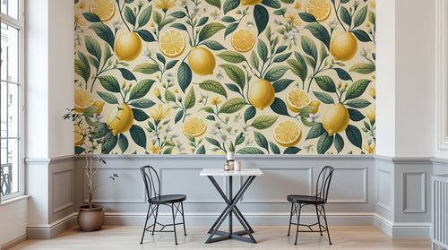 Design F0522 — Papier peint Fruits Agrumes - Collection 1 — Novomur