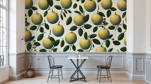 Design F0994 — Papier peint Fruits Agrumes - Collection 2 — Novomur