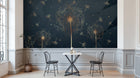 Design SK0441 — Papier peint Art Déco Éventails et Or - Collection 2 — Novomur
