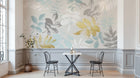 Design SK0594 — Papier peint Botanique Feuilles Dorées — Novomur
