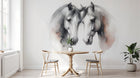 Design A0043 — Papier peint Chevaux — Novomur