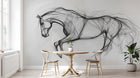 Design A0208 — Papier peint Chevaux — Novomur