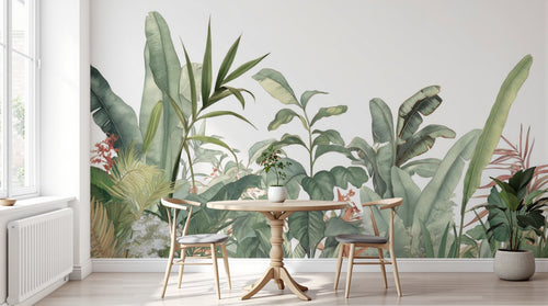 Design A0227 — Papier peint Safari Jungle Animaux - Collection 1 — Novomur