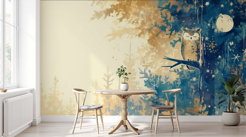 Design A0265 — Papier peint Ciel Nocturne Enfant - Collection 1 — Novomur