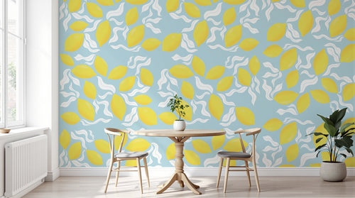 Design A0321 — Papier peint Fruits Agrumes - Collection 1 — Novomur