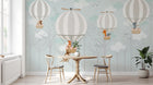 Design AS0688 — Papier peint Montgolfières Enfant — Novomur