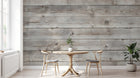 Design D0888 — Papier peint Bois Rustique Blanchi — Novomur