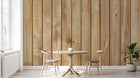 Design D0889 — Papier peint Bois Rustique Blanchi — Novomur