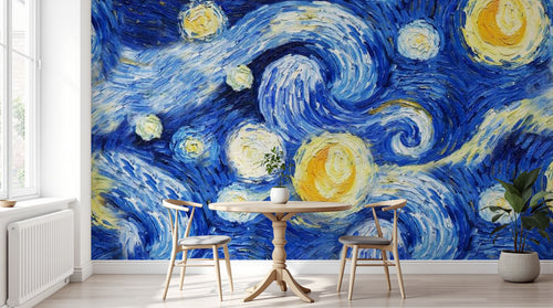 Design E0732 — Papier peint Galaxie Réaliste — Novomur