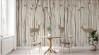 Design FC078 — Papier peint Forêt Pins et Sapins - Collection 3 — Novomur