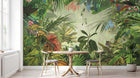 Design L1084 — Papier peint Jungle Enfant Tigre & Singes — Novomur
