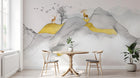 Design SL0028 — Papier peint Forêt Pins et Sapins - Collection 2 — Novomur