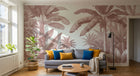 Design A0031 — Papier peint Jungle Tropicale Dense Aquarelle — Novomur