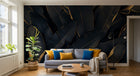 Design A0049 — Papier peint Palmier Tropical Vert - Collection 3 — Novomur