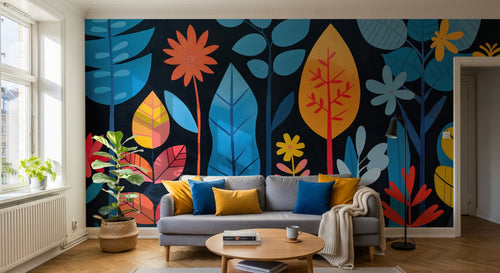 Design A0063 — Papier peint Botanique Feuillage - Collection 2 — Novomur
