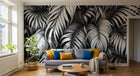 Design A0069 — Papier peint Palmier Tropical Vert - Collection 4 — Novomur