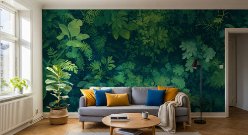 Design A0075 — Papier peint Botanique Feuillage - Collection 1 — Novomur
