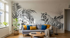 Design A0111 — Papier peint Jungle Enfant Tigre & Singes — Novomur