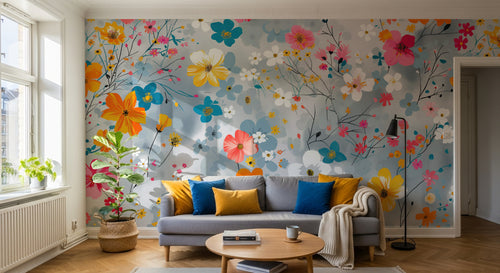 Design A0213 — Papier peint Liberty Floral Ditsy - Collection 2 — Novomur