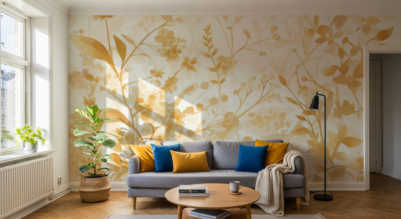 Papier peint Floral - Sur mesure - Design A0224