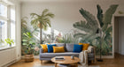 Design A0228 — Papier peint Palmier Tropical & Jungle Dense — Novomur