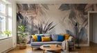 Design A0271 — Papier peint Palmier Tropical Vert - Collection 4 — Novomur