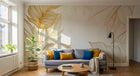 Design A0316 — Papier peint Palmier Tropical Vert - Collection 3 — Novomur