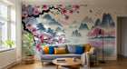Design A0320 — Papier peint Cerisier en Fleurs — Novomur
