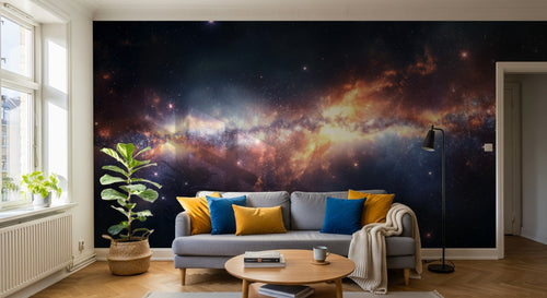 Design A0340 — Papier peint Galaxie Réaliste — Novomur