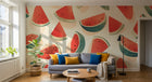 Design A0459 — Papier peint Fruits Agrumes - Collection 2 — Novomur