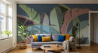 Design A0471 — Papier peint Palmier Tropical Vert - Collection 2 — Novomur