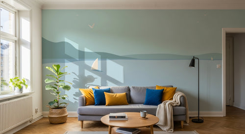 Design A0502 — Papier peint Paysage Plage et Mer — Novomur